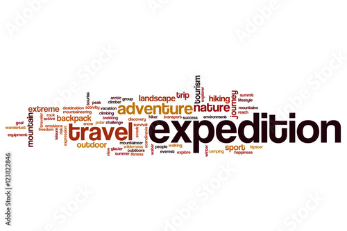 Expedition word cloud