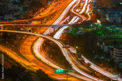  Bangkok Highway at night