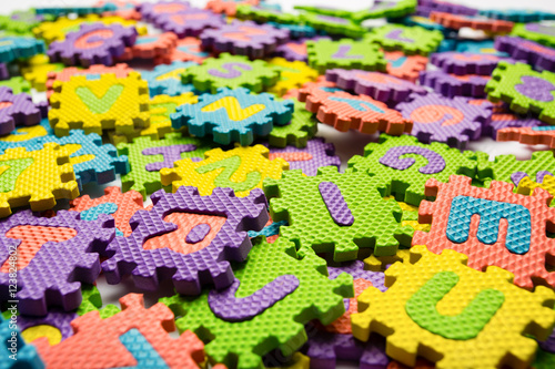 puzzle letters © dinostock