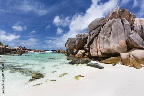 Granite Rocks, La Digue, Seychelles