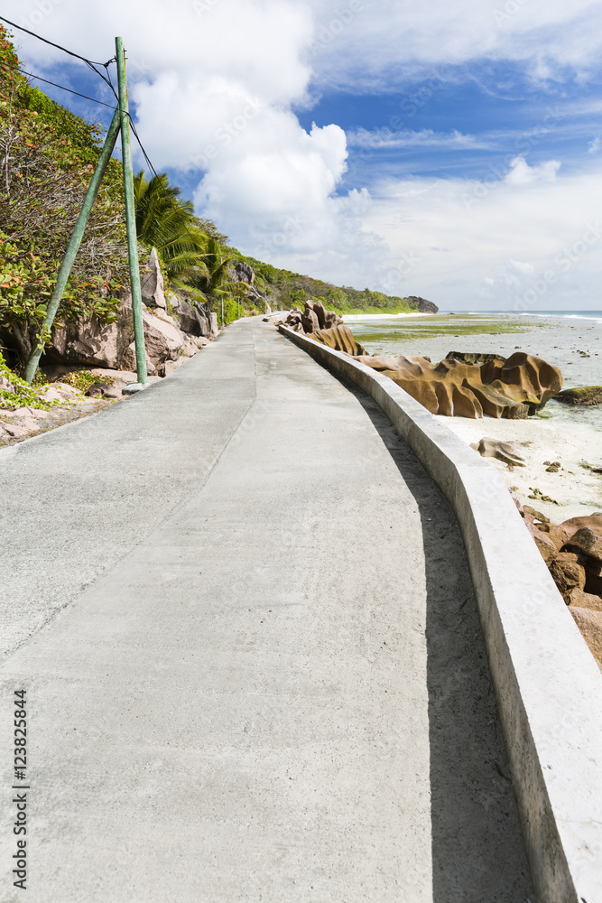 La Digue East Coast, Seychelles