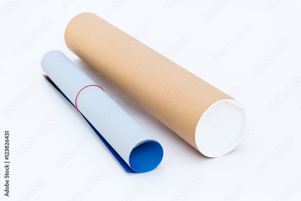 Posterrollen mit druckfrischen Plakaten
