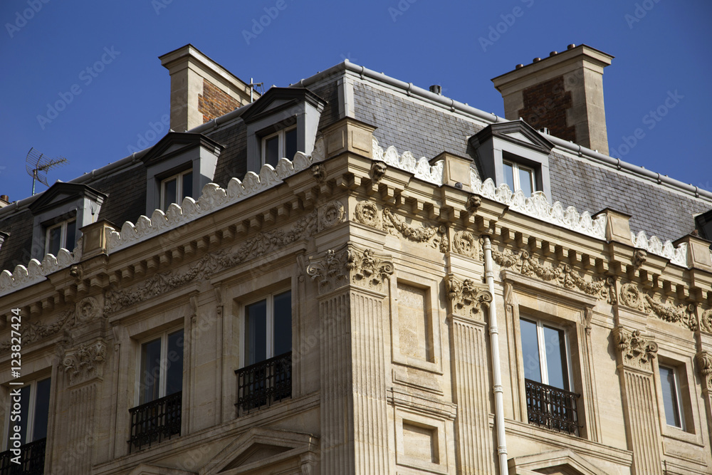 Building in Paris, France Building in Paris, France