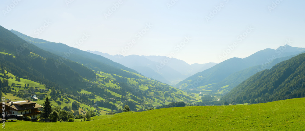 Beautiful landscape of Italian Alps