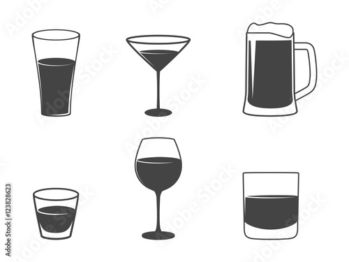 Glasses icons