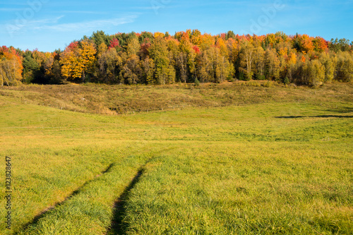 Quebec countryside in Autumn