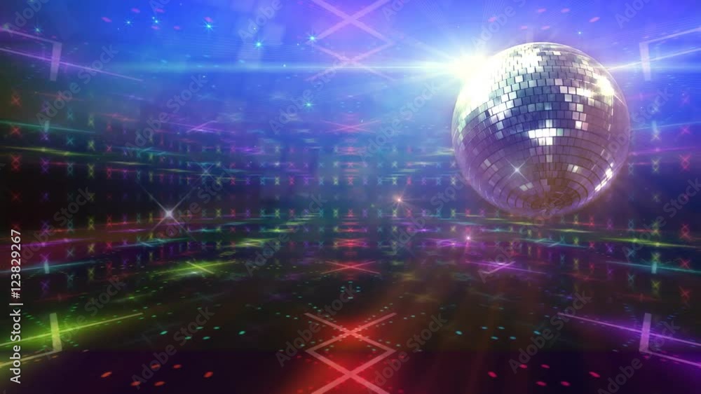 Disco and Club Space background Disco and Club Space background