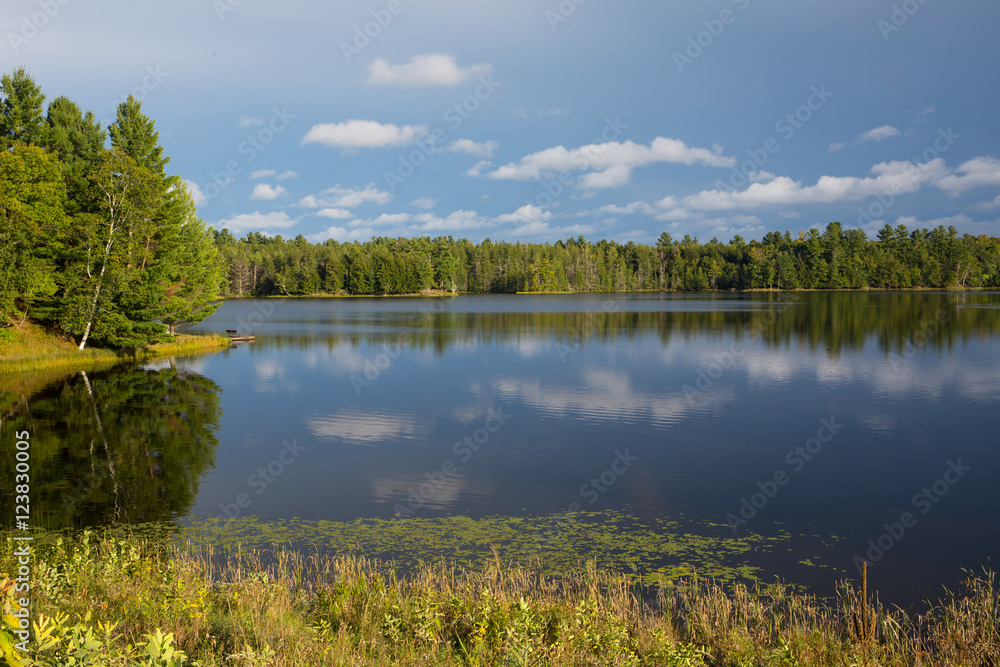 Fototapeta premium Calm Northern Wisconsin Lake
