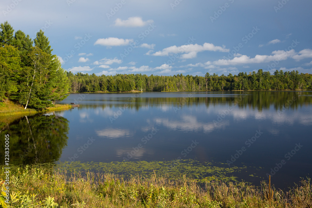 Calm Northern Wisconsin Lake