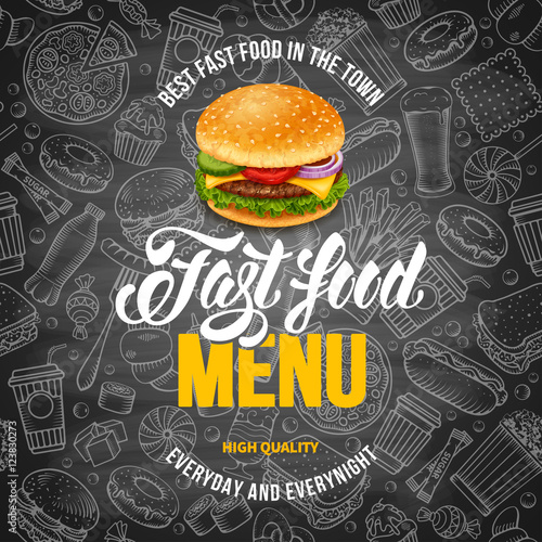 Fast Food Menu Template