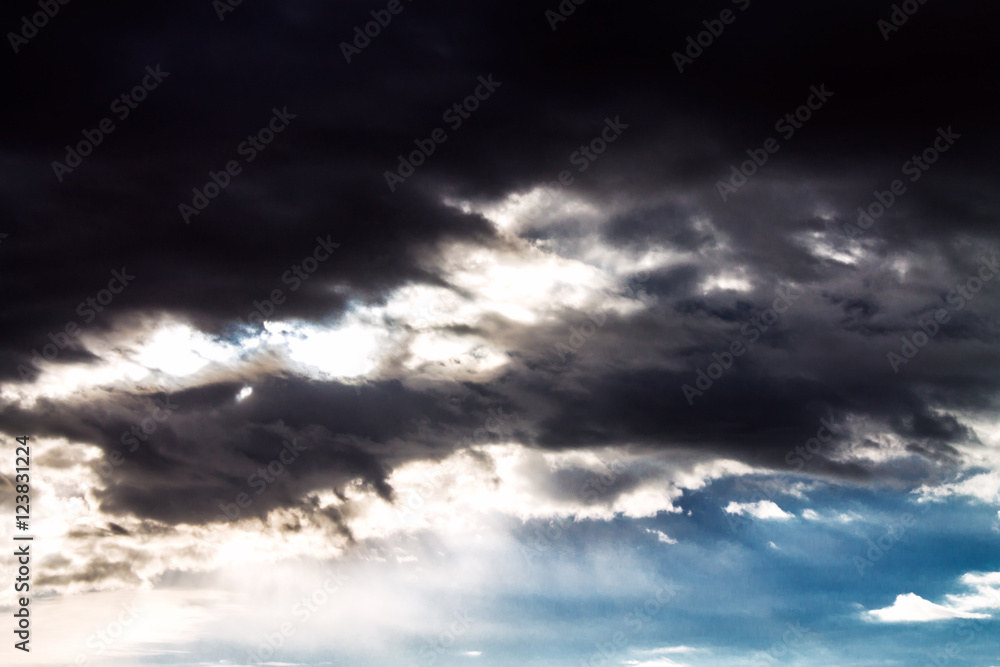 Obraz premium The Blue Sky and Clouds