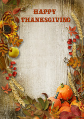 Happy Thanksgiving Card