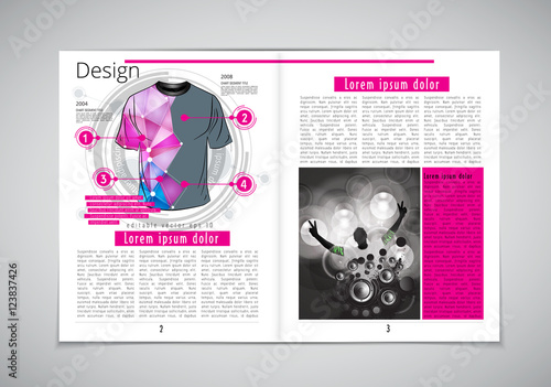 Design newspaper template