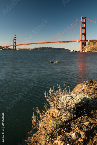 Golden Gate Bridge at sunrise, part III