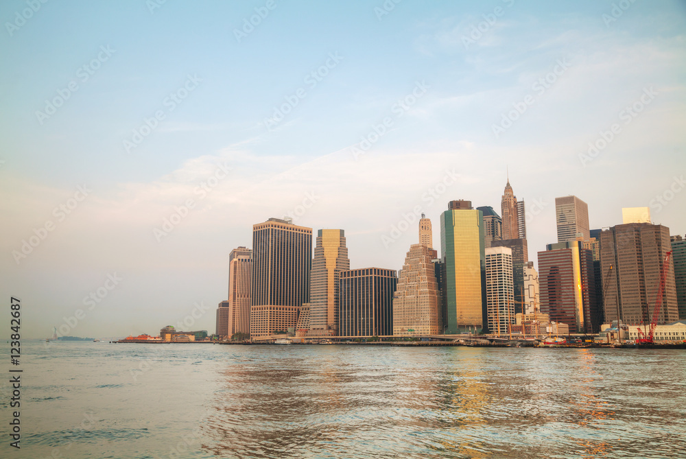 Manhattan cityscape