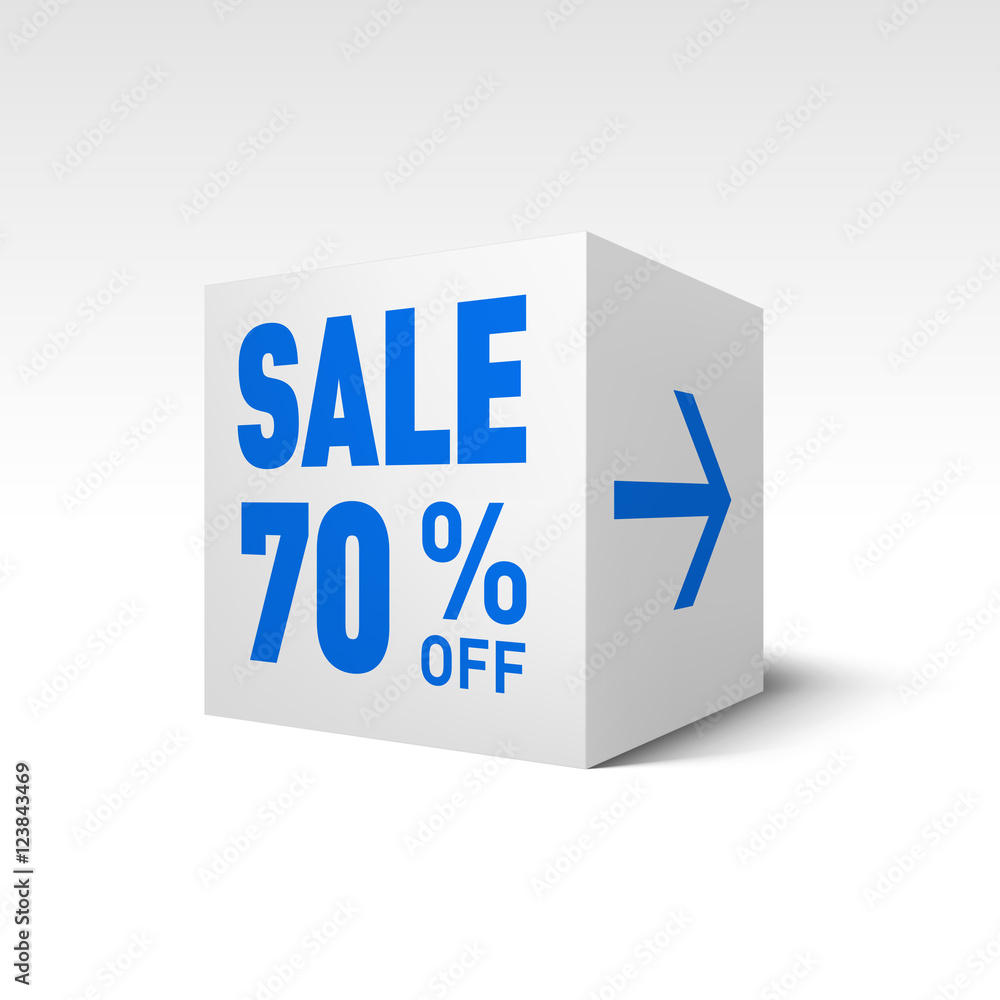 Sale Cube Sale Cube