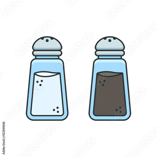 Salt and pepper icons
