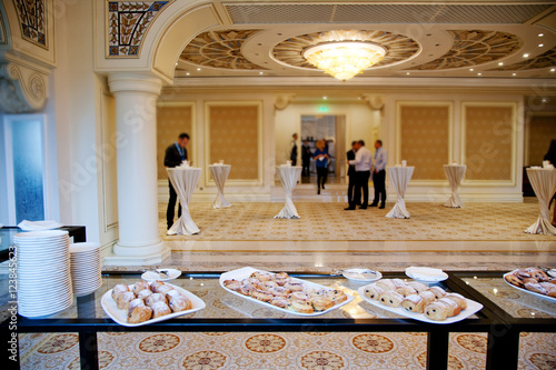 buffet at the conference photo