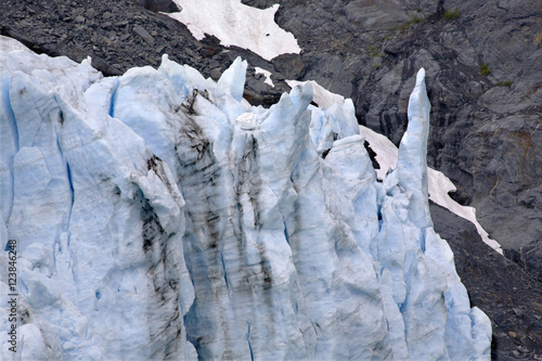 icy Blue Portage Glacier Crystalline Spike