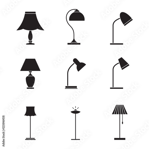 Light fixture icons