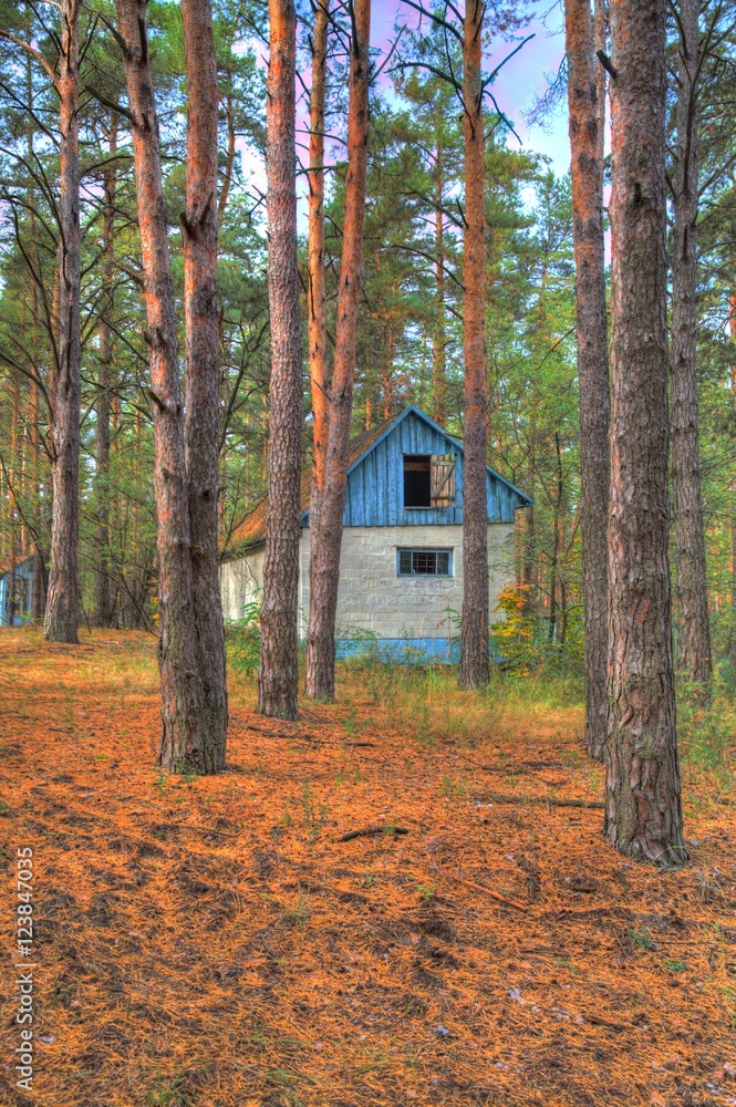 Kinderferiendorf bei Pripjat und Chernobyl Kinderferiendorf bei Pripjat und Chernobyl