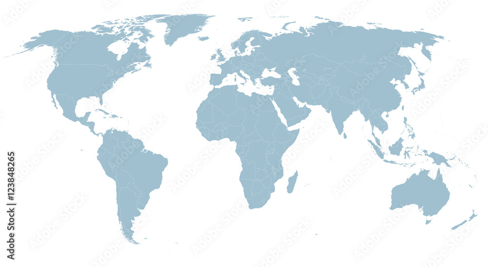 political world map
