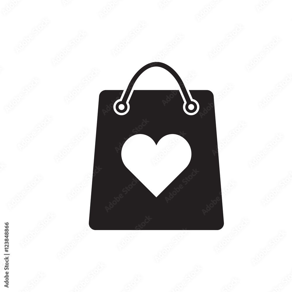 Love shopping Icon Love shopping Icon