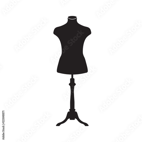 Mannequin icon vector