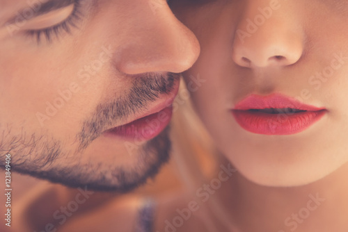 Canvas Print Couple having sex