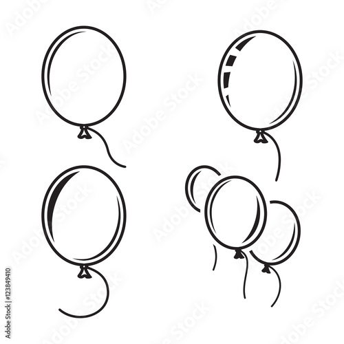 Ballons icons