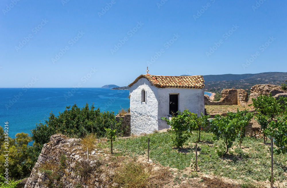 monastery of Agios Ioannis inside Koroni fortress monastery of Agios Ioannis inside Koroni fortress