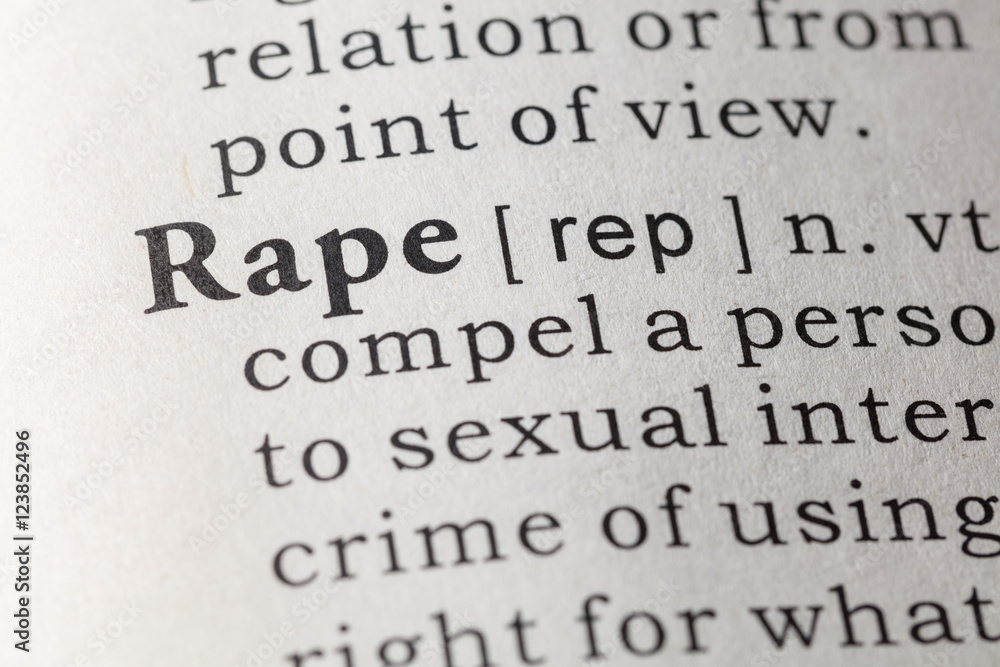 Dictionary definition of rape