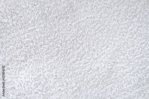 White terry toweling fabric material texture