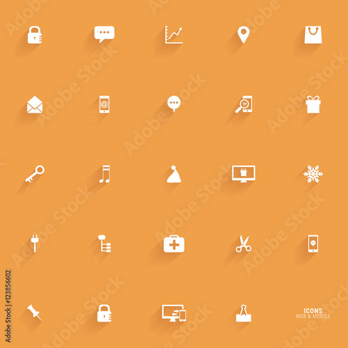 Abstract web icons