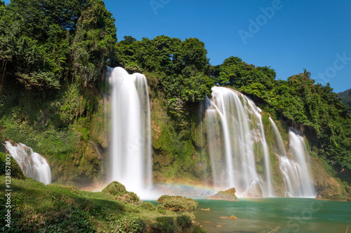 Bangioc waterfall in Caobang  Vietnam