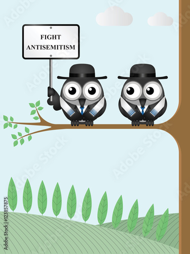 Antisemitism message  