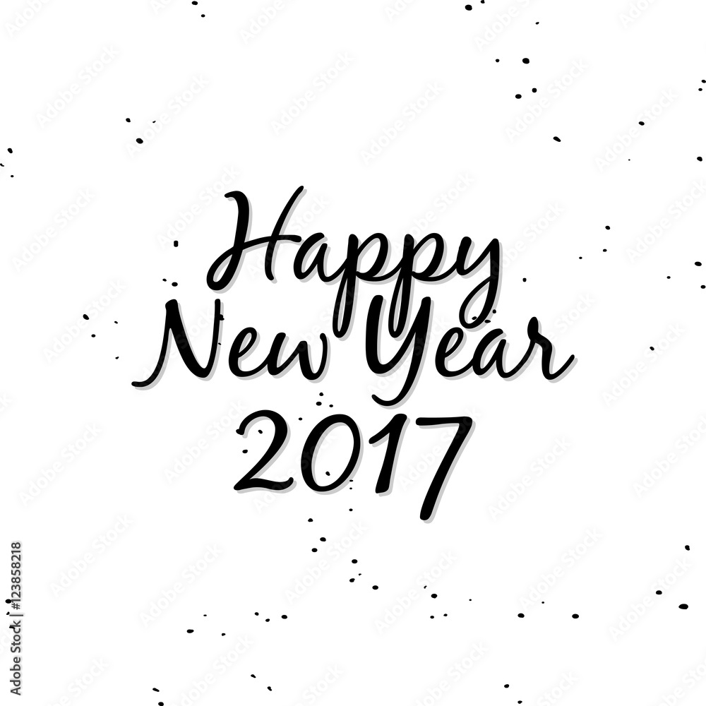 Fototapeta premium Happy new year
