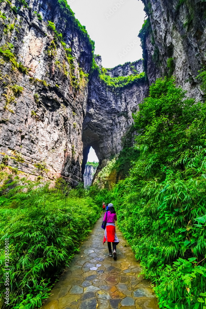 Wulong National Park, Chongqing, China Wulong National Park, Chongqing, China