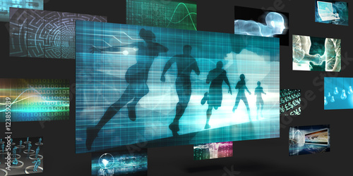 Fototapeta Naklejka Na Ścianę i Meble -  Sports Fitness