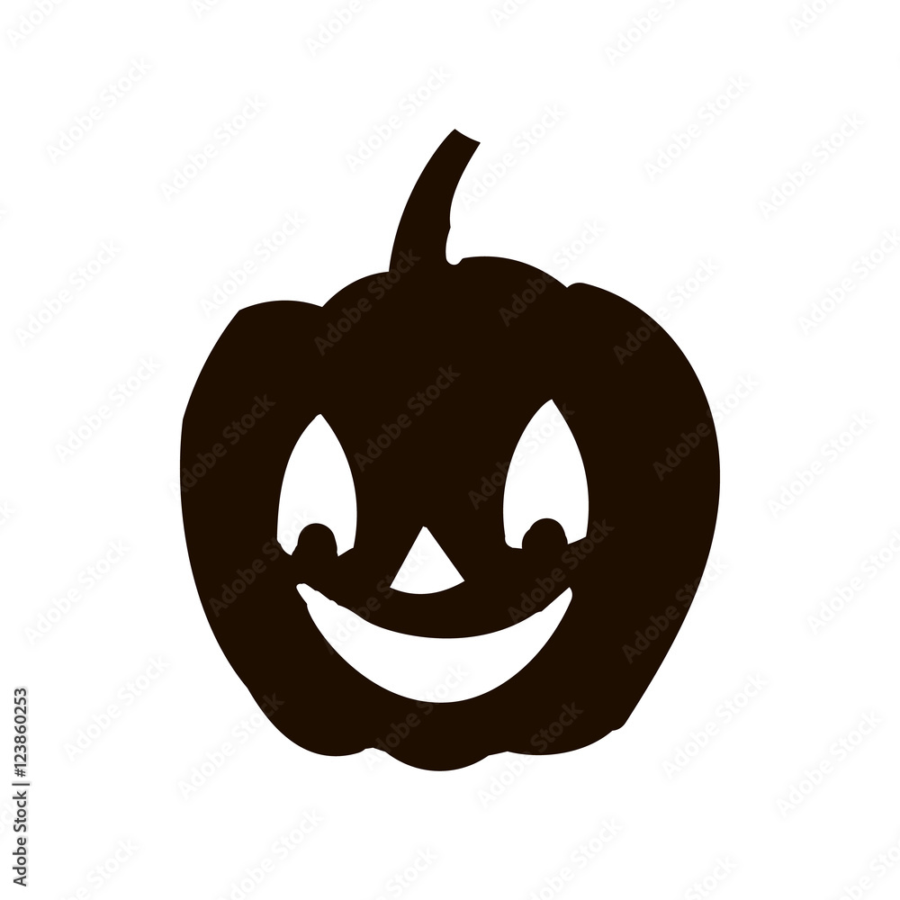 Pumpkin silhouette icon of the day halloween Pumpkin silhouette icon of the day halloween
