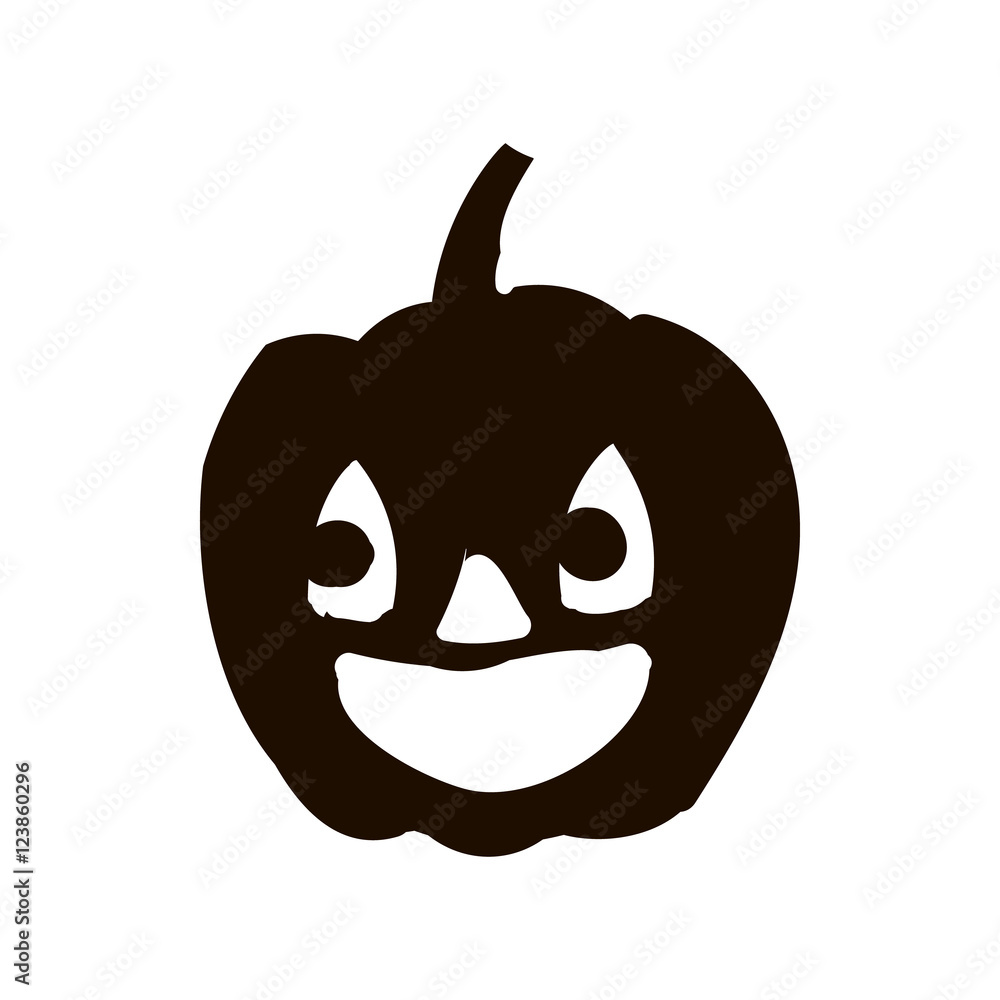 Pumpkin silhouette icon of the day halloween Pumpkin silhouette icon of the day halloween