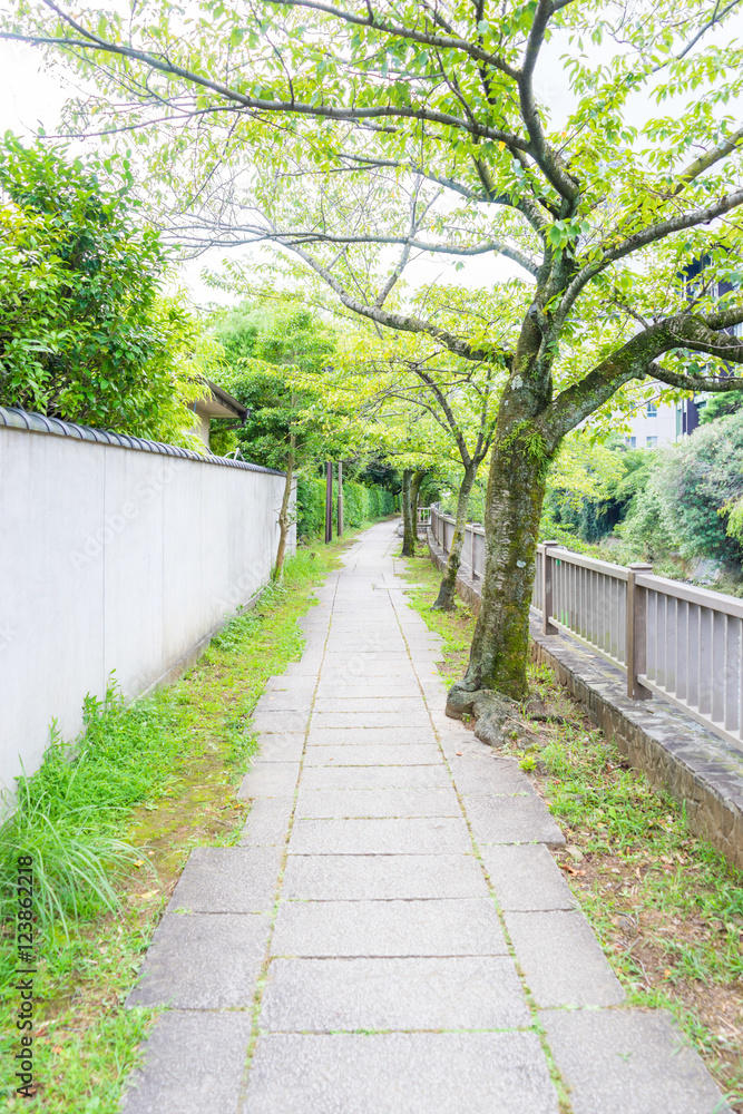 Matsukawa river promenade