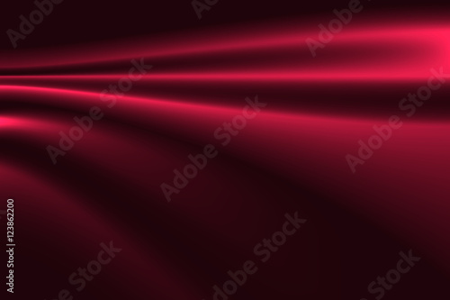 Red smooth abstract