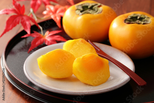 柿　Persimmon 