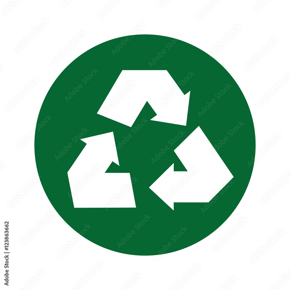 recycle arrows ecology symbol vector illustration design recycle arrows ecology symbol vector illustration design