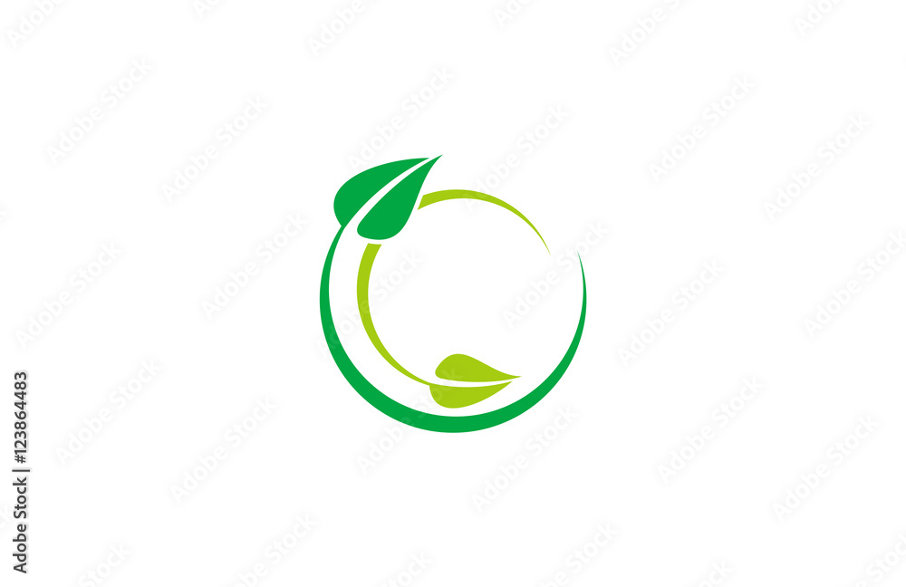 custom made wallpaper toronto digitalcircle leaf organic logo
