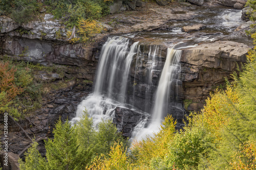 Fototapeta Naklejka Na Ścianę i Meble -  Blackwater Falls Autumn - West Virginia Waterfall