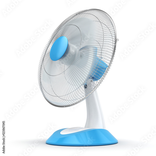 3D rendering fan