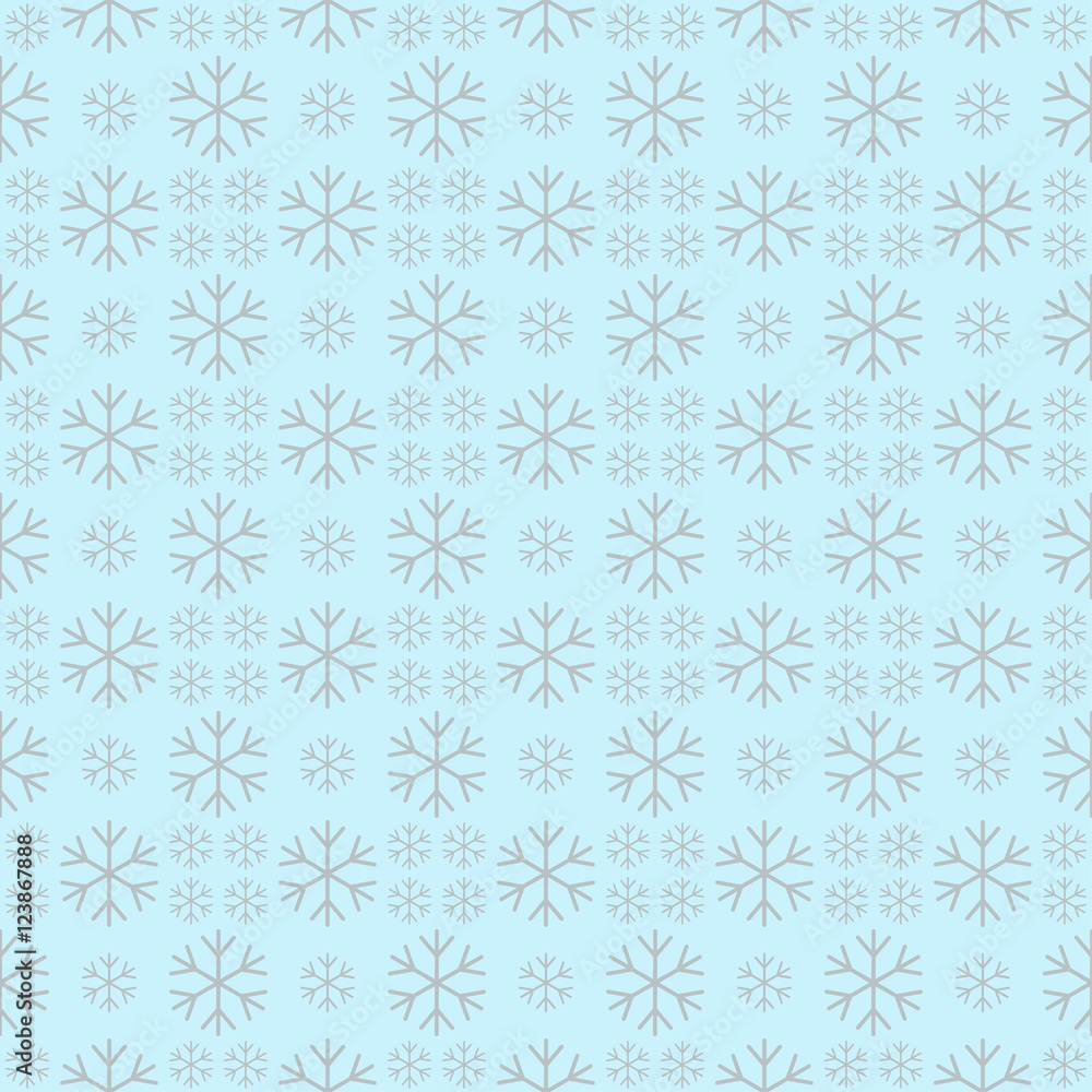 Retro Seamless Blue Winter Background Retro Seamless Blue Winter Background
