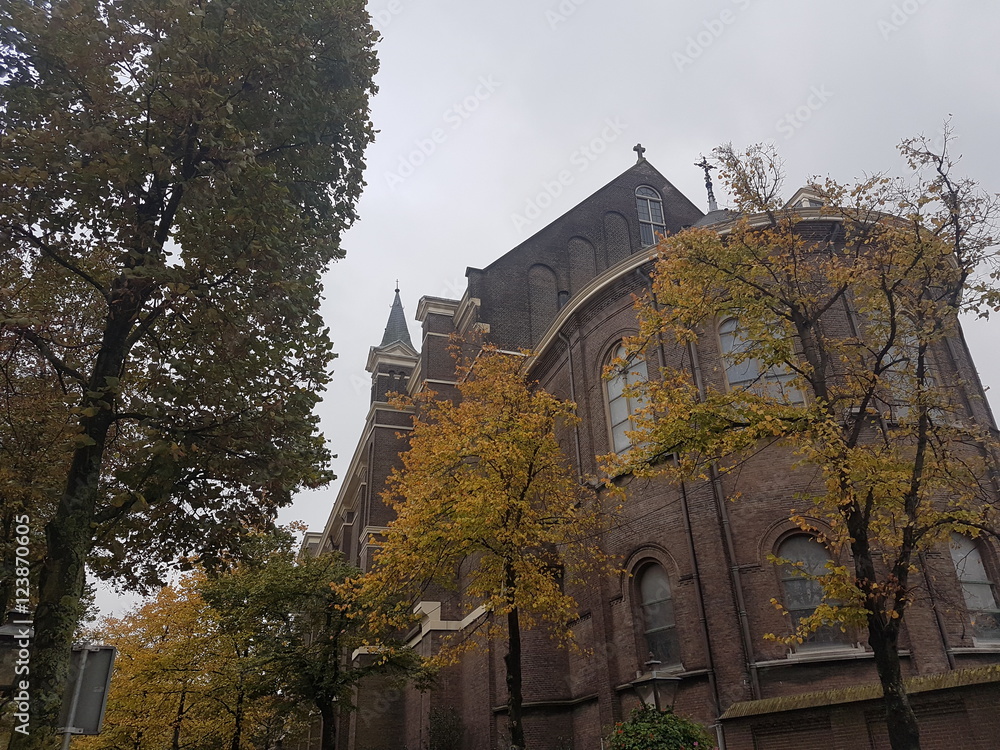 Dutch Church in Fall